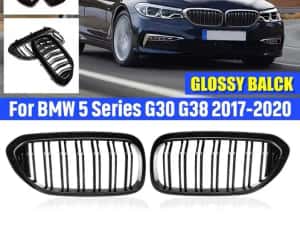 Grile Duble M Negru Lucios Bmw Seria 5 G30/G31/G38 Non LCi — miniatura 9