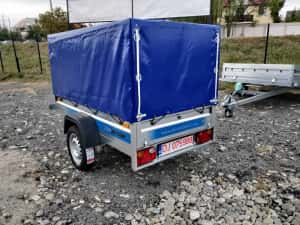 Remorca cu Prelata Faro Pondus 236x125cm H120cm carte RAR Numere Provi — miniatura 6