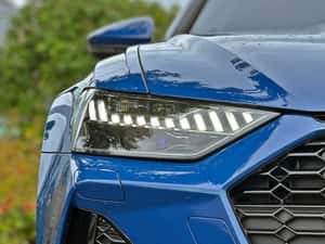 Audi RS6 2019, 34.590 km, 630 cp, Albastru — miniatura 2