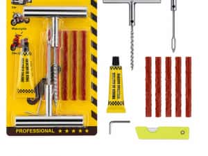 Kit Reparație Anvelope Tubeless 9 Piese pentru Auto Moto SUV — miniatura 2