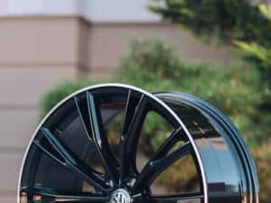 Jante Roti Audi Volkswagen R19 5x112 Passat Golf Tiguan Touran EOS Scirocco Phaeton Jetta Aliaj Nou — miniatura 7