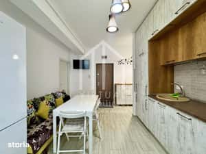 Garsoniera mobilata modern, etaj 3/7, bloc cu lift, parcare, Selimbar — miniatura 5