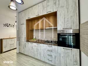 Garsoniera mobilata modern, etaj 3/7, bloc cu lift, parcare, Selimbar — miniatura 6