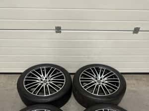 Jante 20 ORIGINALE Mercedes GLC W254 Vara 255/45/20 GLC Coupe Goodyear — miniatura 5