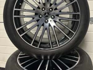 Jante 20 ORIGINALE Mercedes GLC W254 Vara 255/45/20 GLC Coupe Goodyear — miniatura 7