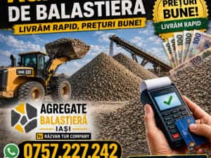 balast iasi, nisip iasi spalat, nisip gazon, piatra sparta concasata
