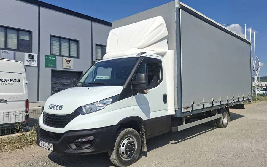 Iveco prelata 6 metrii FINANTARE LEASING  4 ani /rata 670 euro-garantie 1 an — fotografie 1 din 10