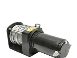 Troliu electric 12V 3000lbs cablu 9.2m,telecomanda cu fir ,nou — miniatura 9