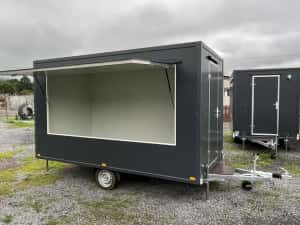 Rulota comerciala FAST FOOD, FOOD TRUCK! 4X2M ! PE STOC