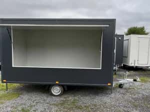 Rulota comerciala FAST FOOD, FOOD TRUCK! 4X2M ! PE STOC — miniatura 2