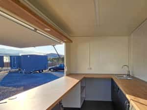 Rulota comerciala FAST FOOD, FOOD TRUCK! 4X2M ! PE STOC — miniatura 8