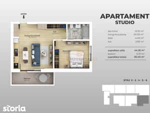 Apartament modern in zona excelenta, Mutare rapida, Comision 0, Sect4 — miniatura 6