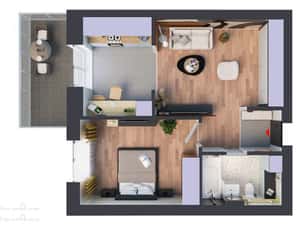 HILS Titanium Studio dublu tip 2B — miniatura 2