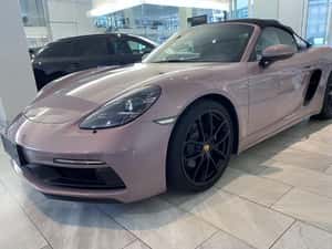 Porsche Boxster 2026 - 299 cp, 5 locuri, Violet — miniatura 2