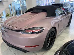 Porsche Boxster 2026 - 299 cp, 5 locuri, Violet — miniatura 4