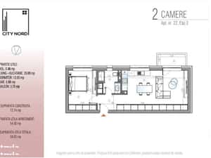 Apartament 2 Camere în Proiect Boutique - Pompă de Căldură Individuală — miniatura 3