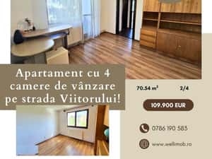 Apartament cu 4 camere de vânzare în Sf Gheorghe, pe str Viitorului! — miniatura 1