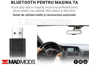 Modul Audio Bluetooth Aux Auto, compatibil BMW Audi Skoda Vw etc — miniatura 3