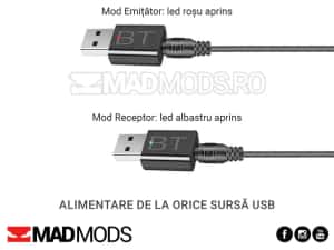 Modul Audio Bluetooth Aux Auto, compatibil BMW Audi Skoda Vw etc — miniatura 5