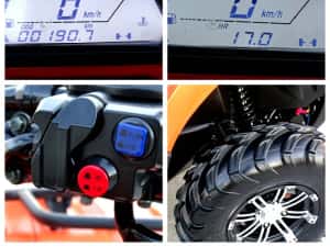 ATV CF MOTO 450 L ‼️190KM ‼️NOU‼️17 ore‼️nu (can am ,tgb,linhai,suzuki) — miniatura 9