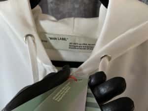 Hanorac OFF-White • Calitate TOP • Caravaggio Arrows Zip Up — miniatura 7