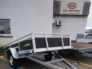 Remorca VESTA 250*135 Cm (750kg) pt. ATV si Marfuri ! Roata Sust. ,CIV RAR+ Numar - GRATUIT — miniatura 3