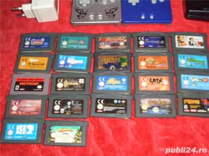 Game Boy SP cu Incarcator + Jocuri (schimb) — miniatura 2