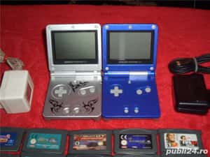 Game Boy SP cu Incarcator + Jocuri (schimb) — miniatura 6