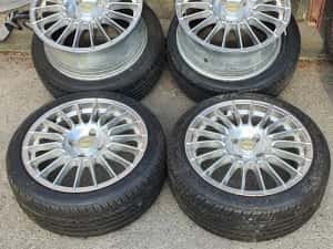 Jante roti ATS DTM Competition 4x114.3 R17 anvelope vara 205 45 17 NANKANG Japoneze Hyundai Mitsubishi — miniatura 9