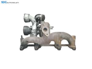 Turbo Turbina Turbosuflanta Volkswagen Golf 4 1.9 TDI ASZ 1998 - 2005 Cod 038253016F — miniatura 7