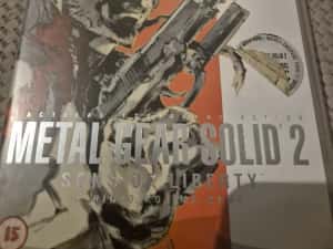 Joc de colecție Metal Gear Solid 2, complet ptr  PlayStation 2, ps2 play station 2 ps 2.