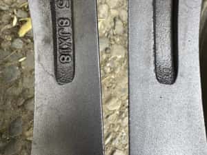 Jante origi  18 5 112 OZ Audi A4 A6 Q3 Wv Passat Touran Tiguan Skoda — miniatura 7