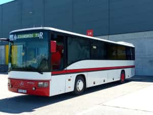 Autocar autobuz Mercedes Integro manual, aer conditionat