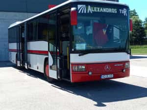 Autocar autobuz Mercedes Integro manual, aer conditionat — miniatura 3