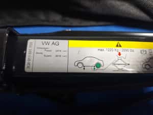 KIT Cric AUTO Complet OEM VW Passat Skoda Superb SEAT — miniatura 5