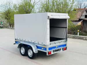 Remorca 2 axe 750 kg ,Noua ,Categoria B — miniatura 1