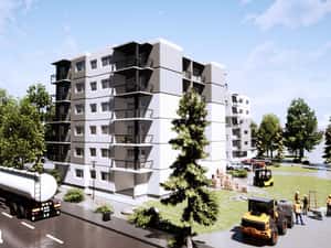 Bloc Nou- de la 830€/m2+TVA Garsoniera 32 m2 utili in Costinesti — miniatura 4