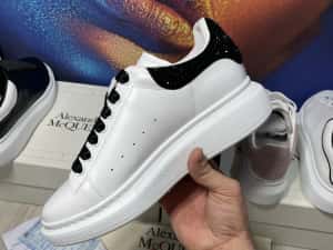 Adidasi Alexander McQueen piele naturala 100% Full Box colectie noua — miniatura 5