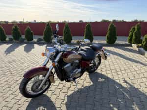 HONDA VT 750 C2 SHADOW AMERICAN CLASIC EDITION,45 CAI se conduce cu permis cat A2,recent adusa din GERMANIA,absolut impecabila+colorit deosebit+crom — miniatura 6