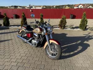 HONDA VT 750 C2 SHADOW AMERICAN CLASIC EDITION,45 CAI se conduce cu permis cat A2,recent adusa din GERMANIA,absolut impecabila+colorit deosebit+crom — miniatura 10