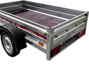 OFERTA Remorca auto 750 kg REPO ,RAR , Fabricat in RO,atv,apicol — miniatura 5