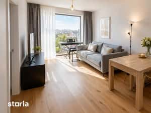 Aviatiei bloc nou 3 camere si balcon spatios mobilat si luminos — miniatura 6