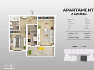Berceni-Metrou Aparatorii Patriei-Apartament 2 camere-TVA 21% INCUS