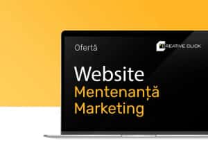 Creare site web modern, rapid si la pret accesibil! de la 749 lei