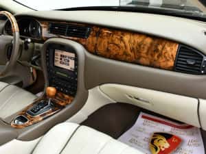 Jaguar S-Type 2.7 Limited Edition Xenon Trapa Piele Bej Volan Mahon Alpine Model Deo — miniatura 10