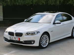 BMW/520/525/f10/trapa/led/h&k/4butoane/soft closs/E6/alb perlat/unic proprietar/keyless — miniatura 2