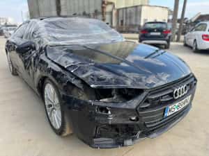 Audi A7 3.0 D HYBRID 2019 EURO 6 avariat lovit avariate — miniatura 3