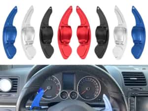 Extensii Padele Volan VW Golf Jetta Passat Scirocco EOS Polo,Seat Leon — miniatura 8