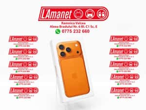 iPhone 17 Pro Orange 256GB Neverlocked Nou Garantie Sigilat — miniatura 8