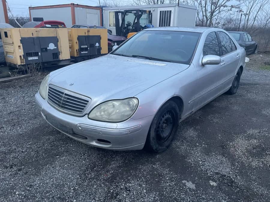 Mercedes S500. 2002. Neinmatriculat. pt. piese. — fotografie 1 din 10